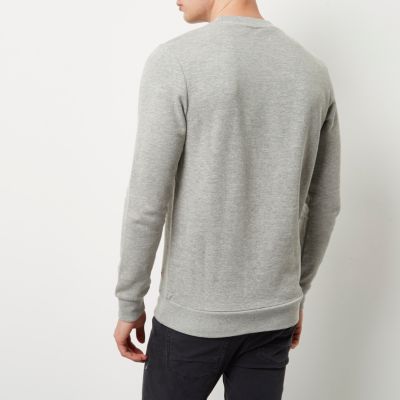 Grey Jack and Jones branded sweatshirt